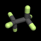 Hexafluoroethane molecule