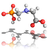 Glyphosate weedkiller molecule