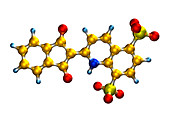 Quinoline Yellow food colouring molecule