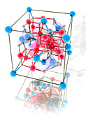 Spinel crystal structure