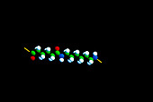 Nylon 66 plastic molecule