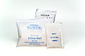 Packets of silica gel