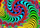 Mandelbrot fractal: Let's Twist Again