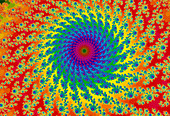 Mandelbrot fractal: Wheel of Dreams