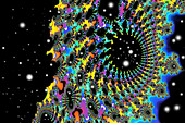 Fractal of a wormhole