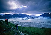 Hiking the Kluane National Park,Canada