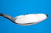 Salt in a teaspoon