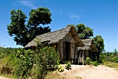 Traditional hut,Madagascar