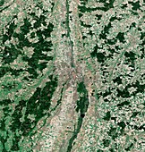 Augsburg,satellite image