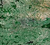 Krakow,satellite image