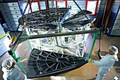Herschel Space Observatory construction