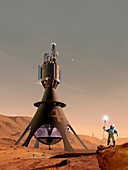 Space tourism on Mars