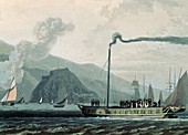 Steamboat in Scotland,1813