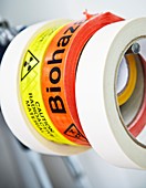 Biohazard tape