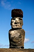 Easter Island moai statue
