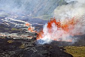 Volcanic eruption,Reunion Island