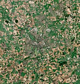 York,UK,satellite image