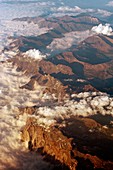 The Alps,aerial photograph