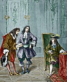 Giovanni Cassini and King Louis XIV