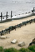 Coastal erosion,Happisburgh,UK