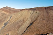Scree slope,Canadian Arctic