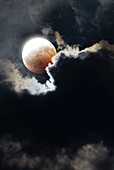 Partial lunar eclipse