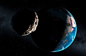 Near-Earth asteroid,artwork