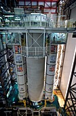 Ariane 5 rocket assembly