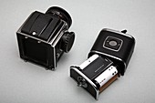 Medium format film camera