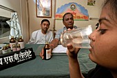 Drinking cow product remedy,India