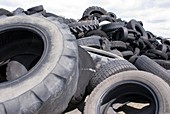 Dumped tyres