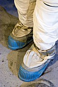 Apollo astronaut moon boots