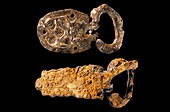 Merovingian buckles,7th century