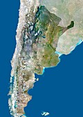 Argentina,satellite image