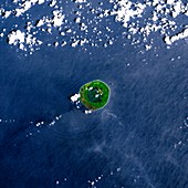 NiuafoÊ»ou island,satellite image