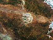 Acraman crater,satellite image