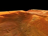 Tithonium Chasma,Mars
