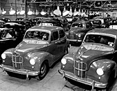 Car production after WW2,Marshall Plan