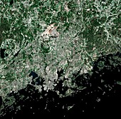 Helsinki,Finland,satellite image