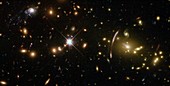 Comet galaxy,HST image