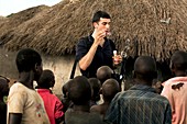 Science demonstration,Uganda