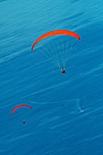 Paragliding,Reunion Island