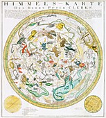 Constellation map,1772