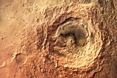 Maunder Crater,Mars,satellite image