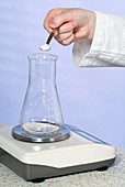 Titration experiment