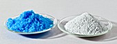 Copper (II) sulphate forms