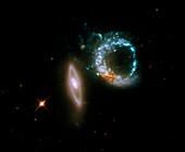 Interacting galaxies Arp 147,HST image