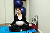 Pre-natal yoga meditation