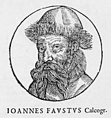 Johann Faust,German printer