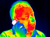 Mobile phone use,thermogram